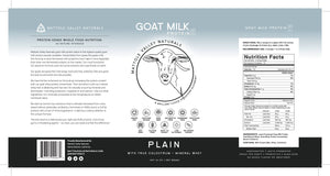 Goat Milk Protein - Plain