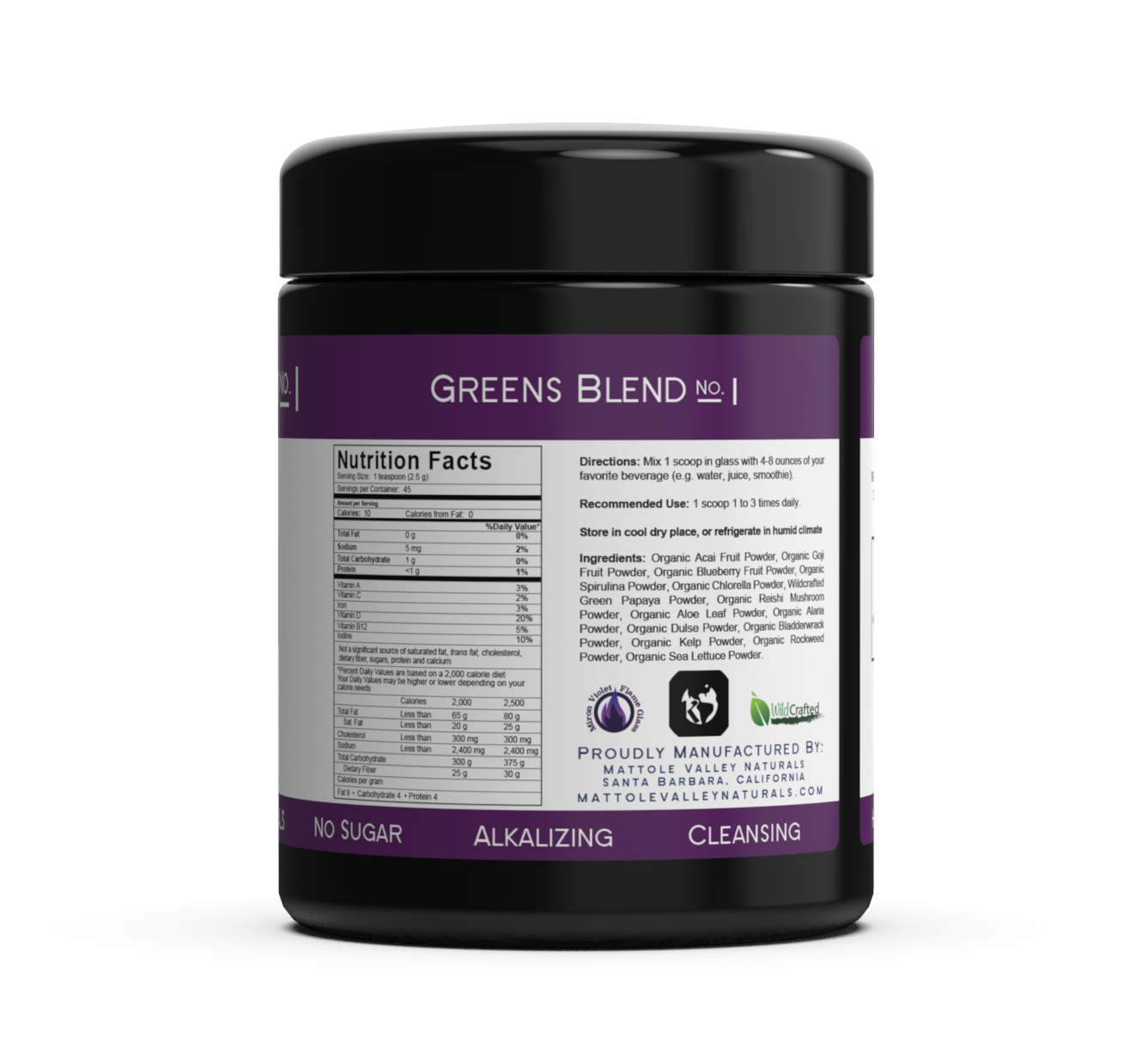 Greens Blend - Full Spectrum