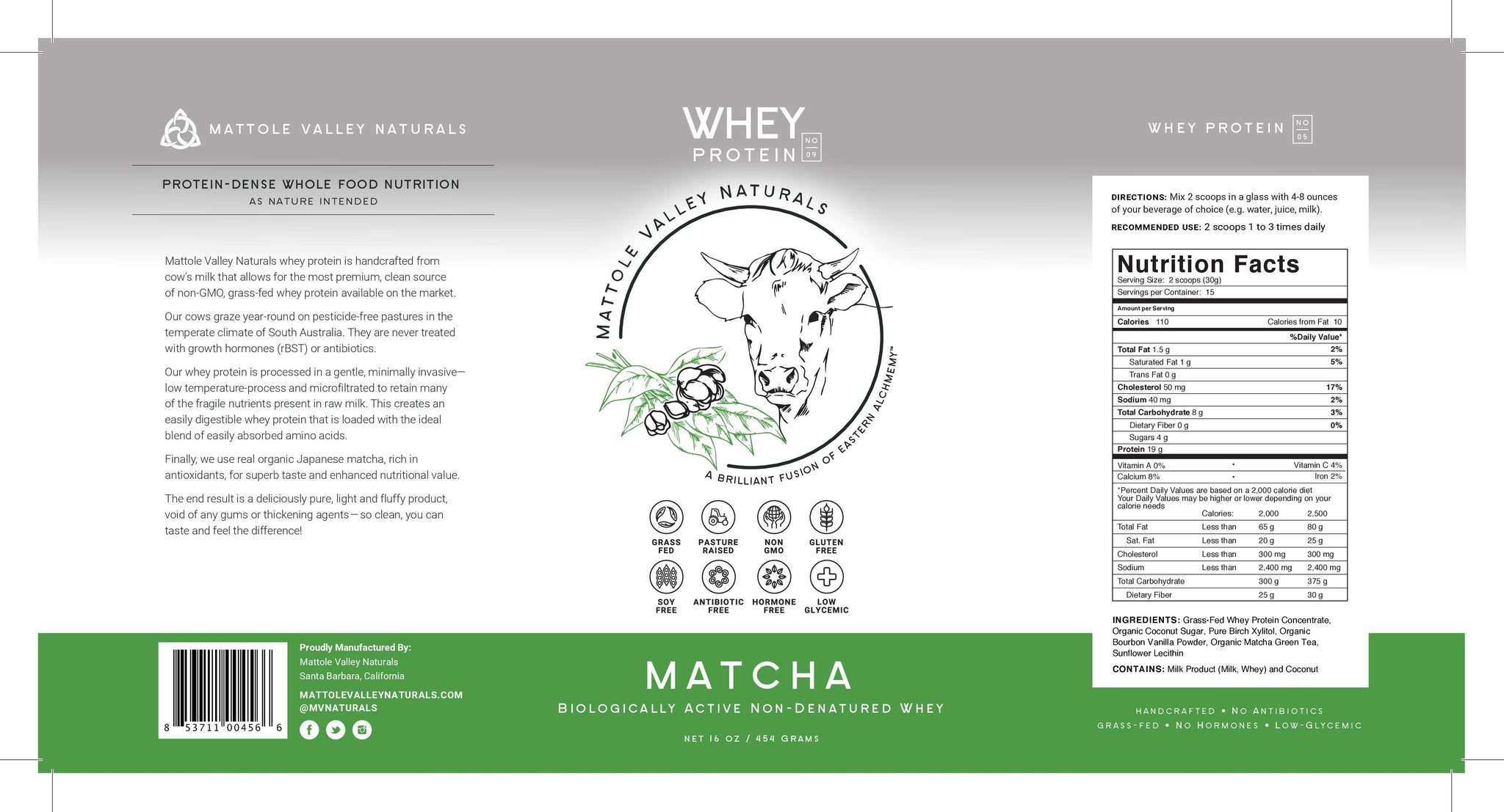 Whey Protein - Matcha