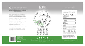 Whey Protein - Matcha